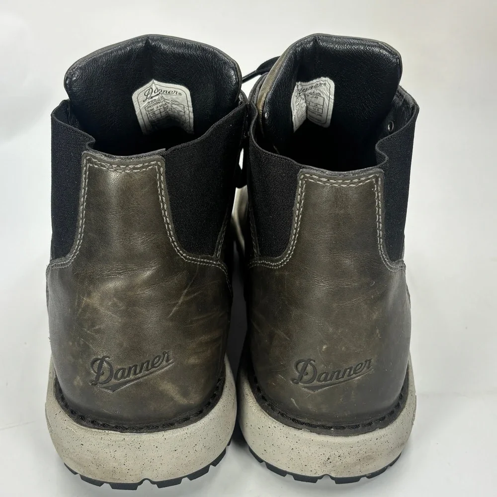 Danner Vertigo 917 Men's 11 Leather Gore-Tex Hiking Boots Dark Gray Green 32382